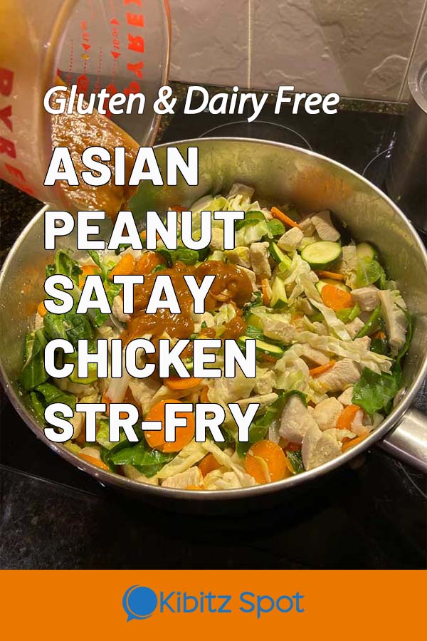 Peanut Satay Chicken Stir Fry: A Tempting Dinner Recipe