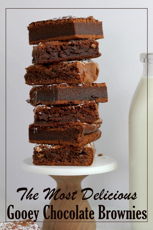 The Ultimate Gooey Chocolate Brownies Recipe Easy And Always Perfect 3260