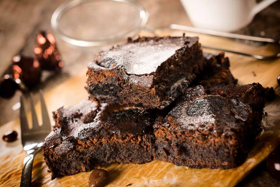 Dark Chocolate Fudge Brownie Recipe - Thistle Key Lane