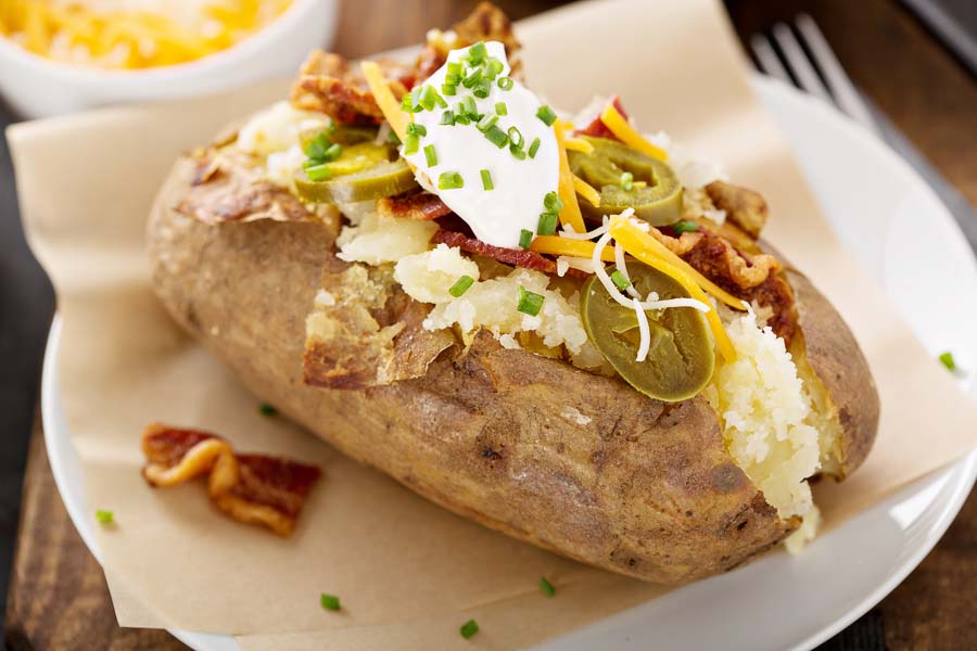 Russet Baked Potato Bar & Toppings: 30+ Ideas - Real Food Whole Life