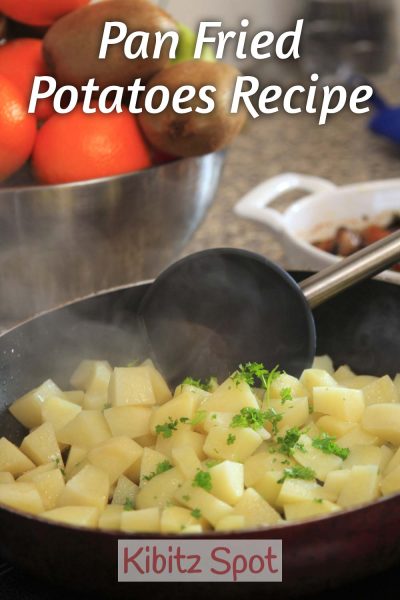 Pan fried potatoes recipe