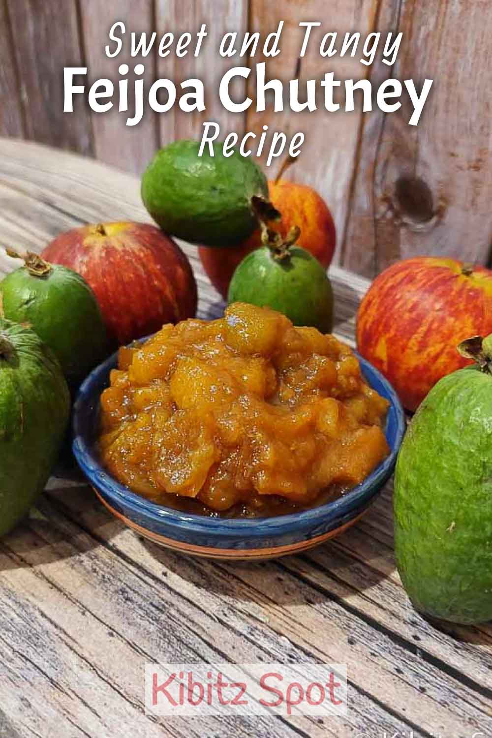 Feijoa Chutney with Apples: Sweet, Tangy, Delicious Recipe