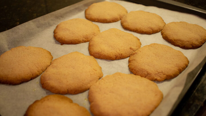 Gluten free gingernut biscuits IMG 4878