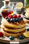 Looking for a delicious breakfast treat? Try these gluten-free lemon pancakes with fresh berries and oat flour! They're easy to make and perfect for a healthy start to your day.