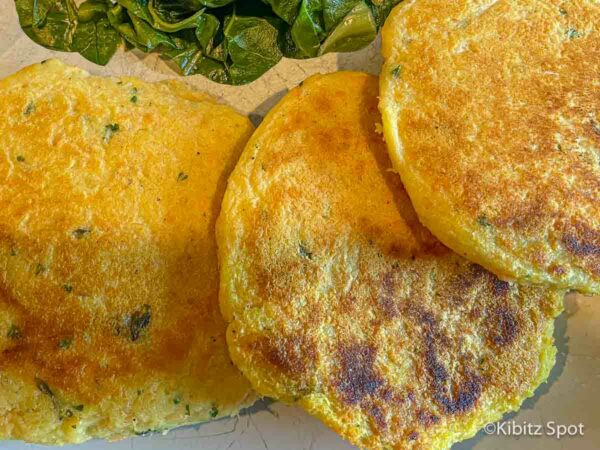 3 salmon patties made in the air fryer