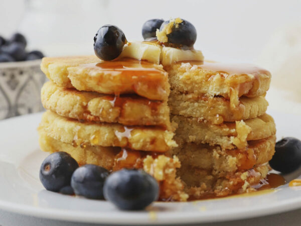 Pancakes made with almond flour