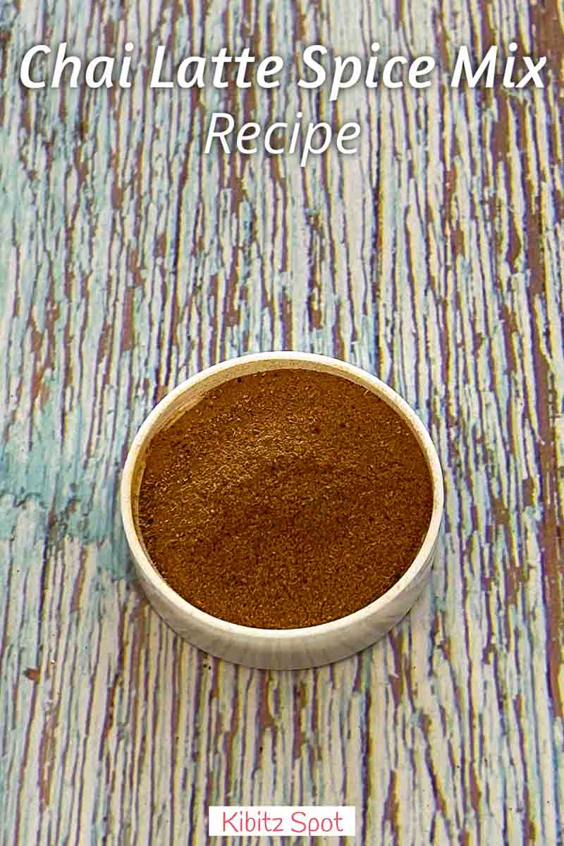 Easy Chai Latte Spice Mix without Anise's Licorice Flavor