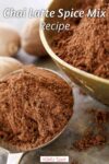 Create your own chai latte spice mix at home! This easy recipe skips the licorice flavor of anise for a perfect, balanced blend.