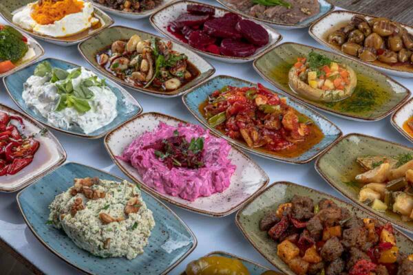 One example of how to make a mezze platter