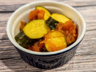 A ramekin of Vietnamese Zucchini