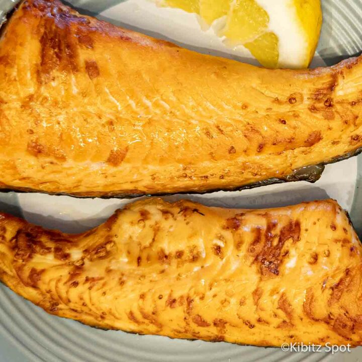 Air fryer salmon