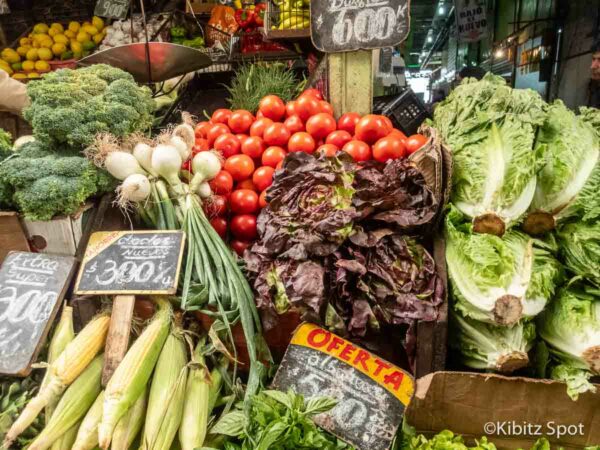 Mercado Cardonal as part of our Chilean Cuisine Cooking Class in Valparasio Chile.