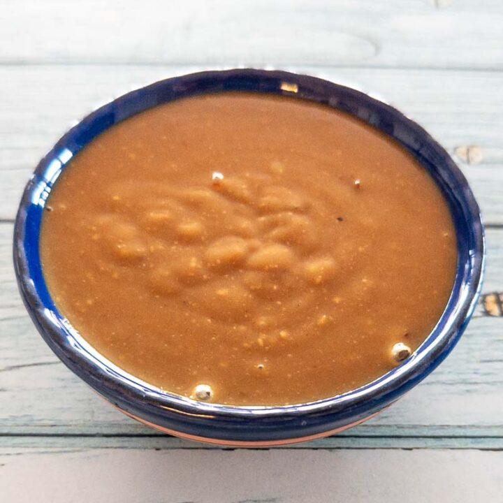 Vegan peanut satay sauce