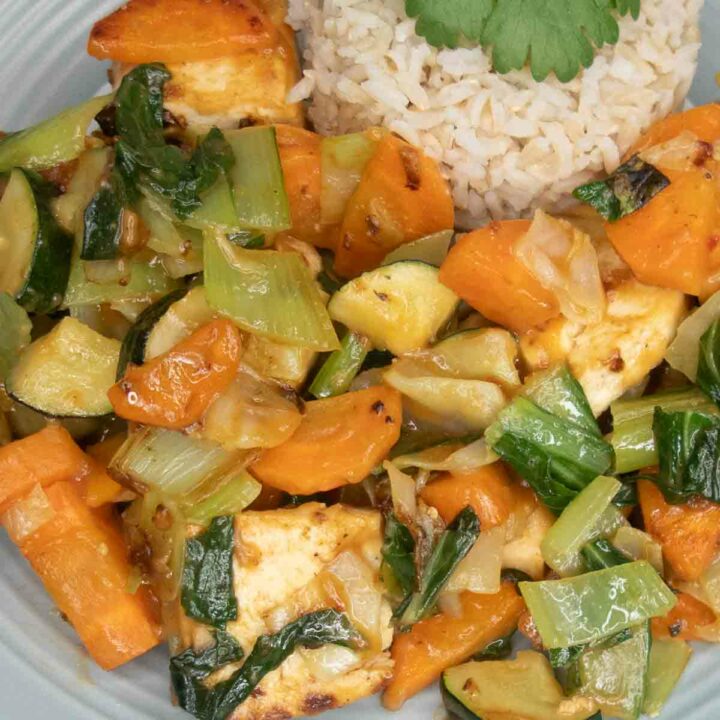 Easy tofu stir fry